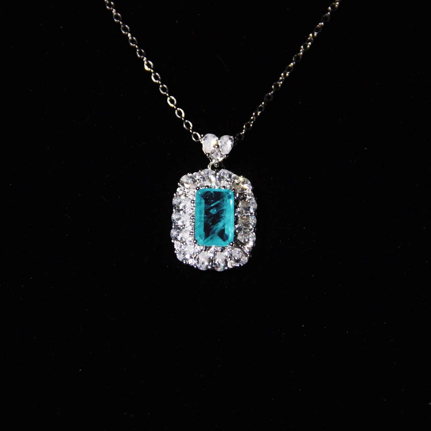 Aqua Crystal NeckLace