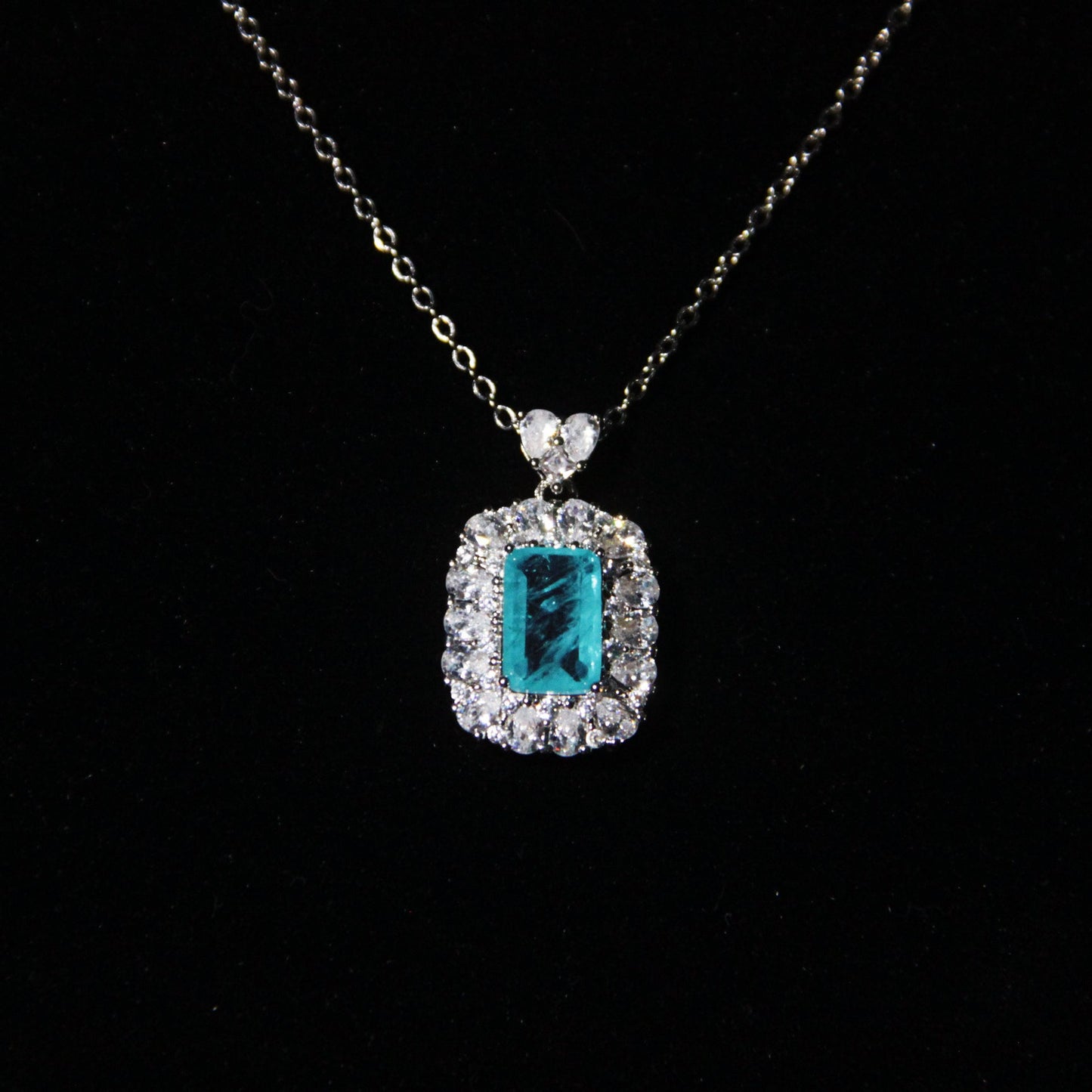 Aqua Crystal NeckLace