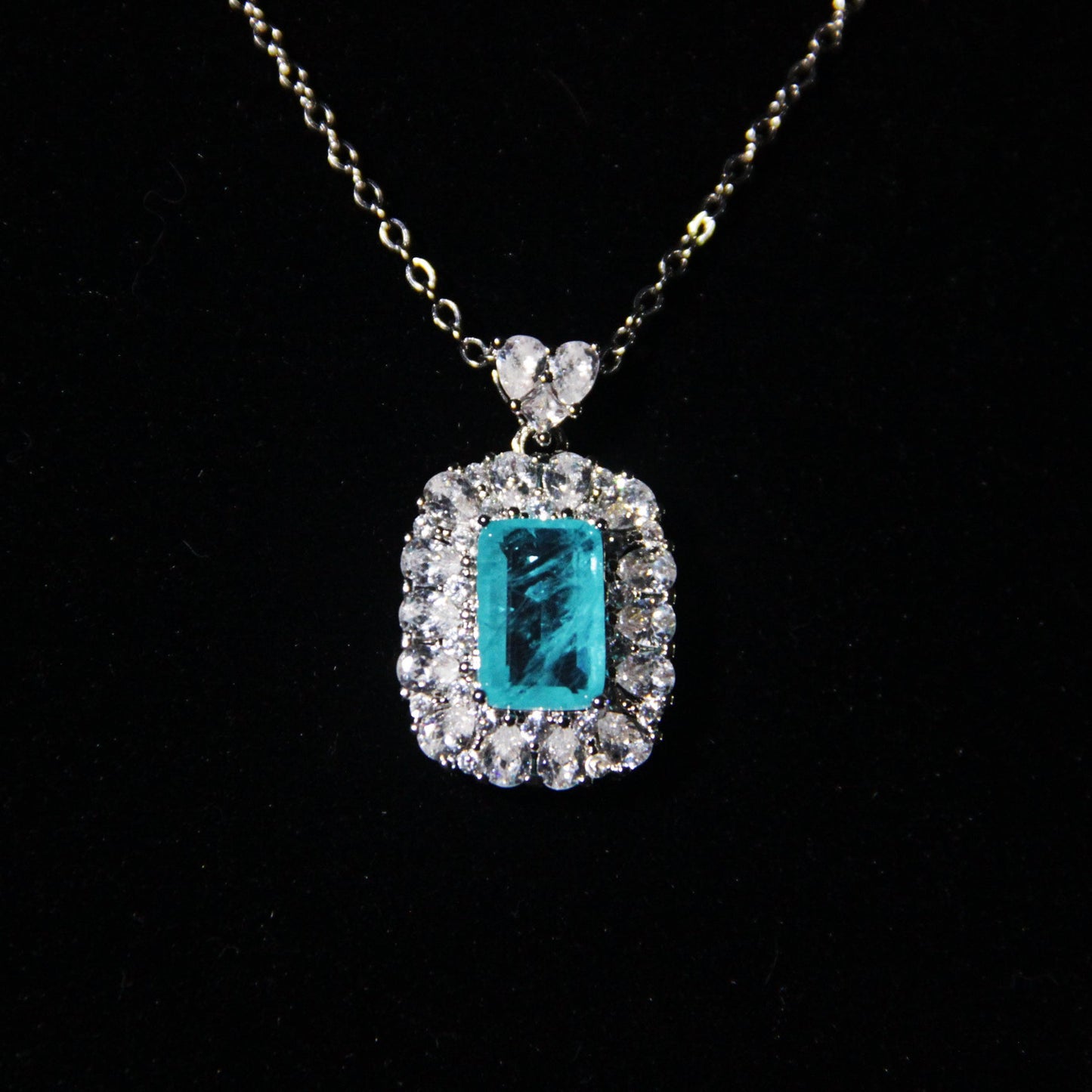 Aqua Crystal NeckLace