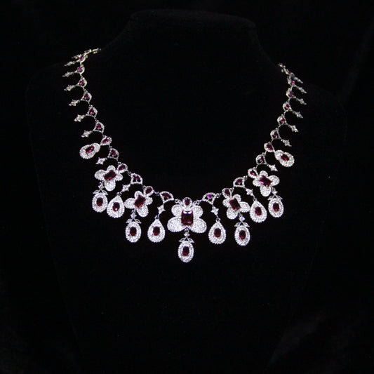 Butterfly Collection Rubellite NECKLACE