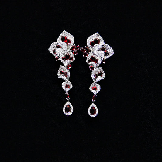 Flame Blossom Earrings