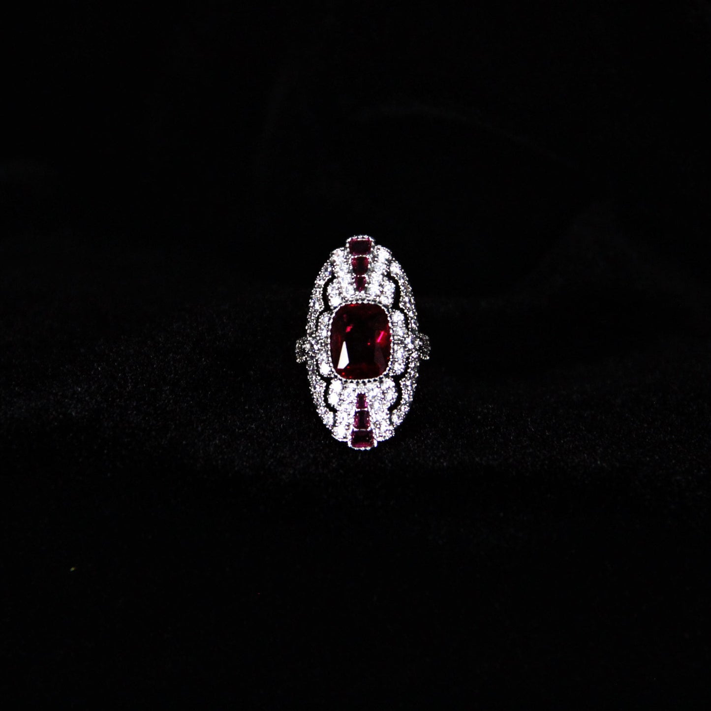 Butterfly Collection Rubellite Ring